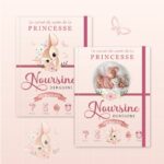 Couverture du carnet de santé Fille - La Gazel