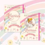 Couverture du carnet de santé Fille - Printemps