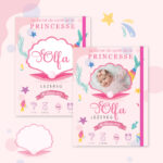 Couverture du carnet de santé Fille - Perla