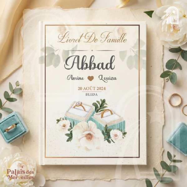 Couverture livret de famille - Beautiful rings