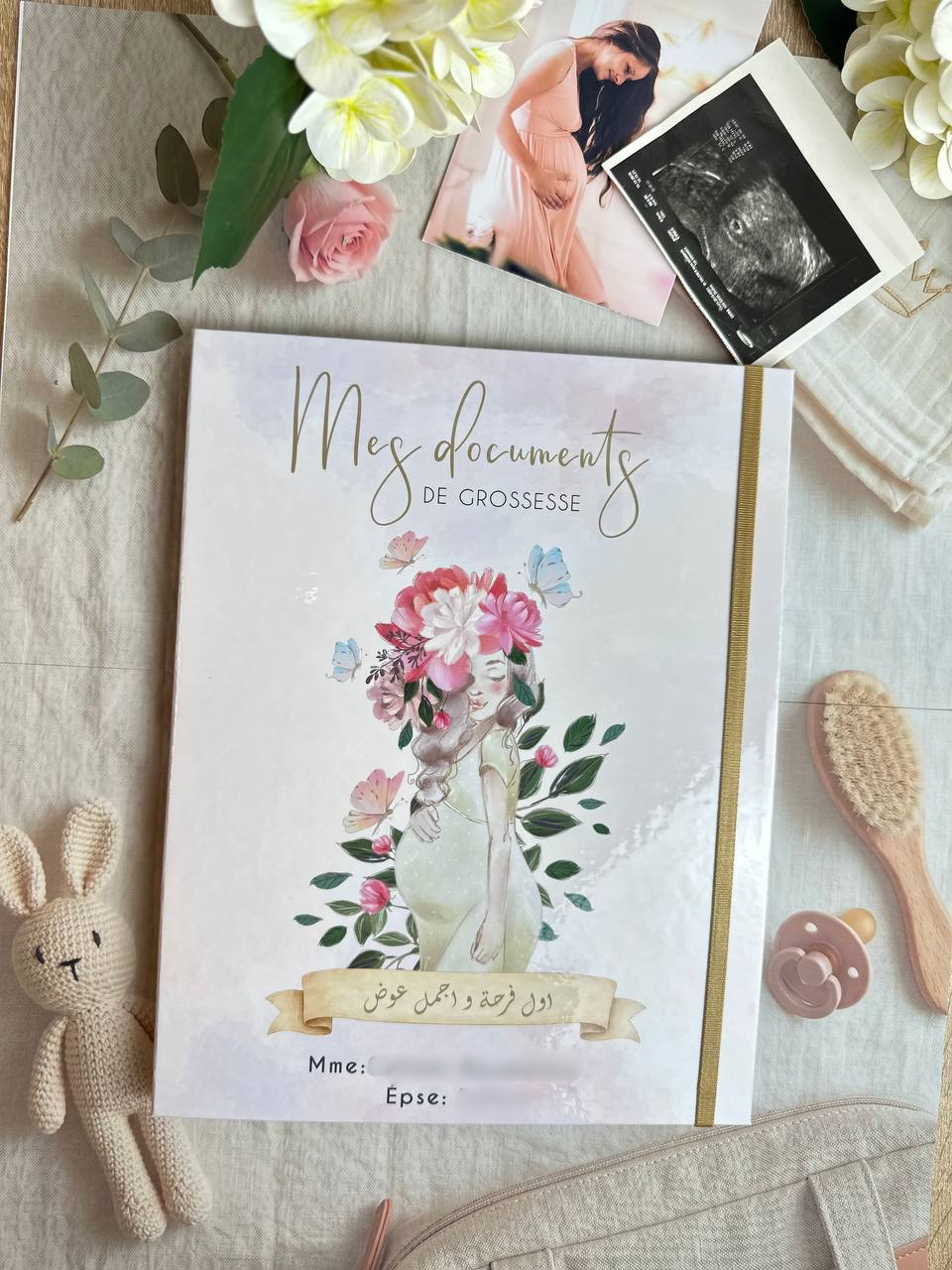 Porte-documents de grossesse - Grâce de Maternité -