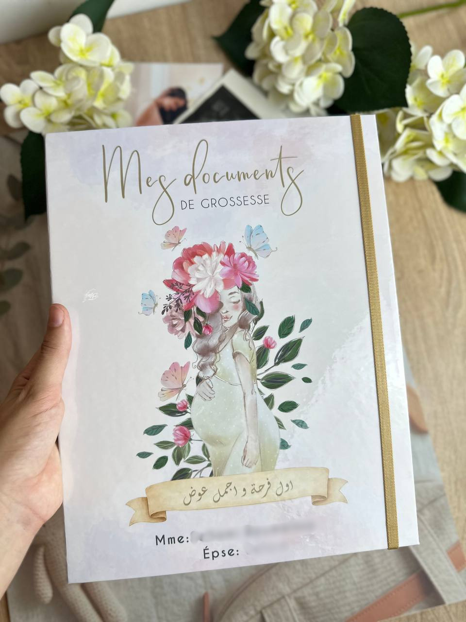 Porte-documents de grossesse - Grâce de Maternité -