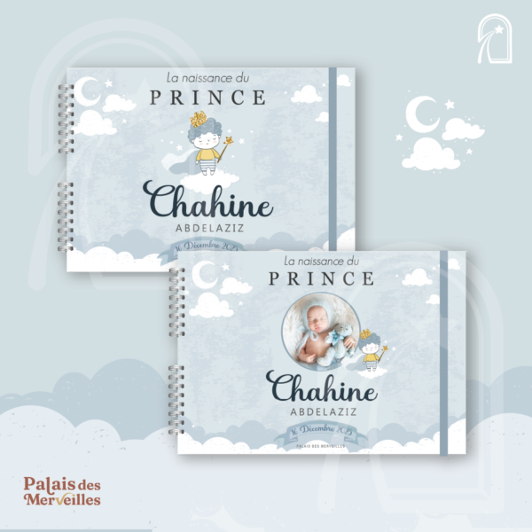 Livre de naissance Garçon – Golden Boy